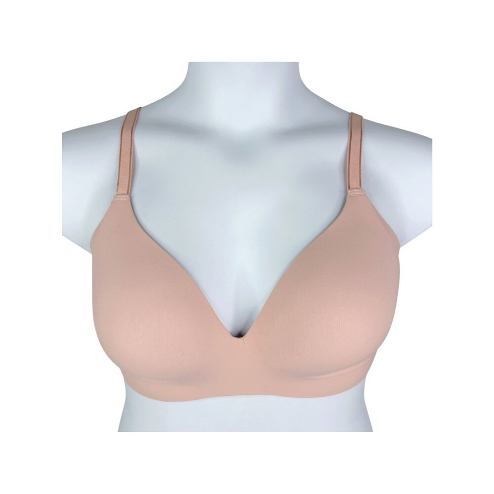 Knix WingWoman Contour Bra sz 7 * Soft Pink Wireless 36D 36DD 38D 38DD